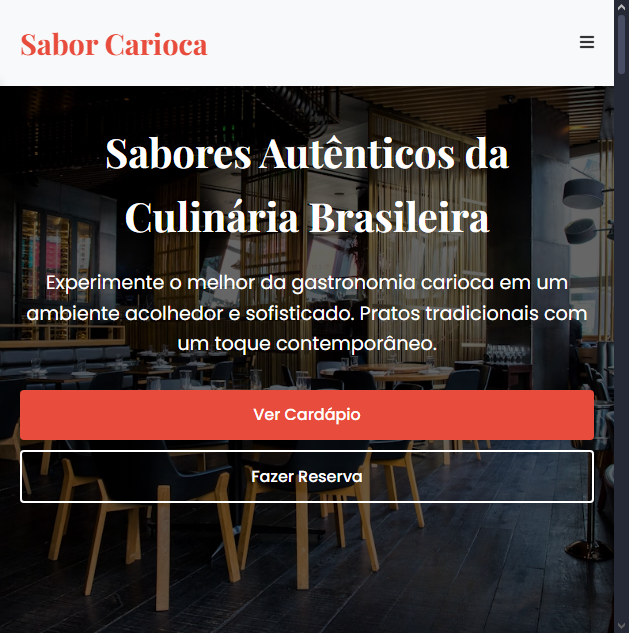 Site Restaurante